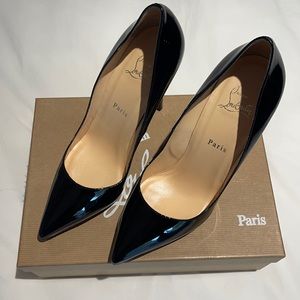 Christian Louboutin 120mm Pigalle Patent Heels